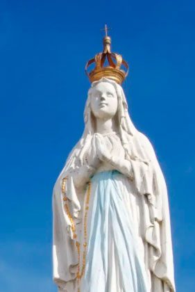 Peregrinación a Fátima. Virgen de Fátima.